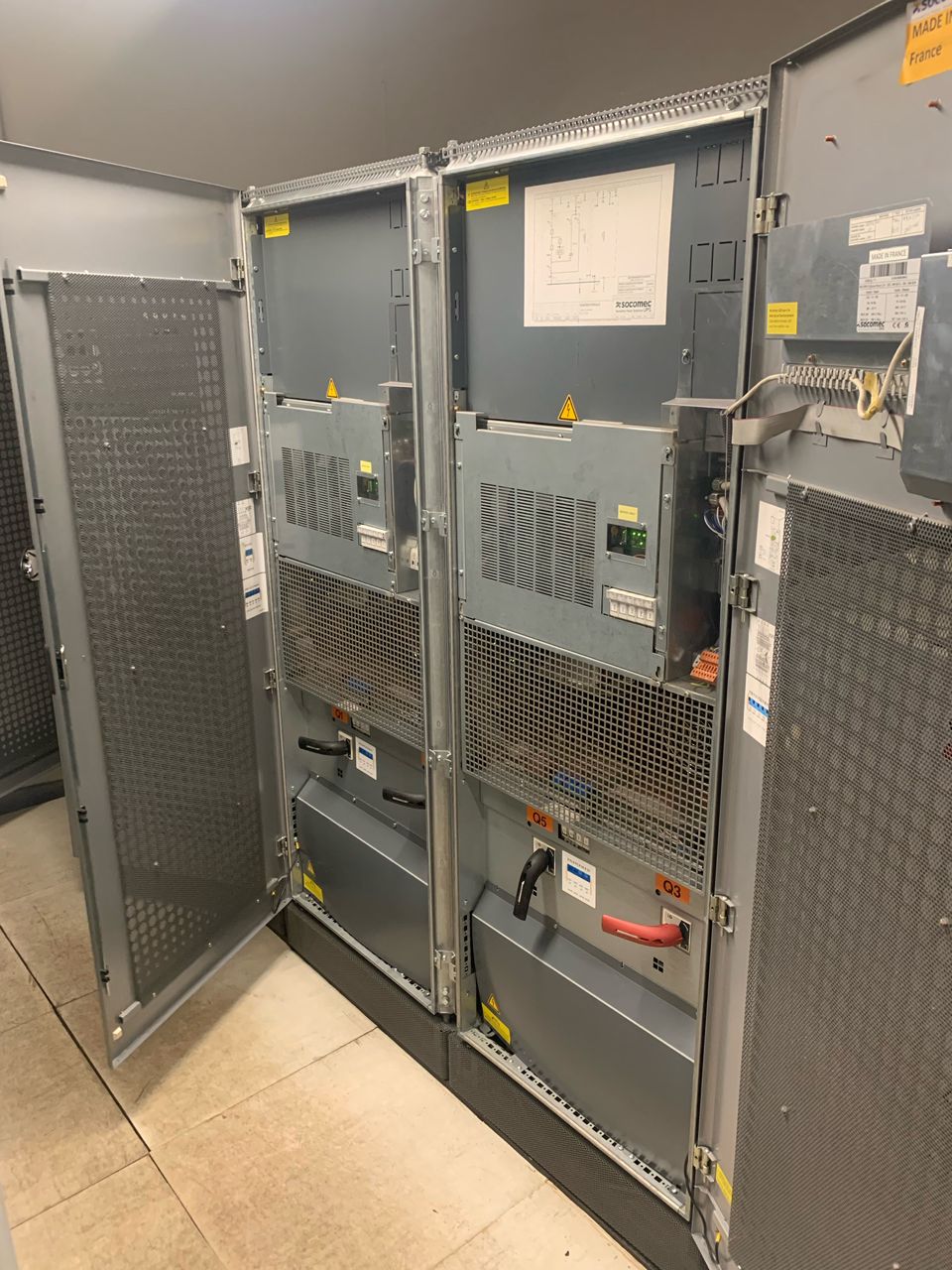 Office building installation